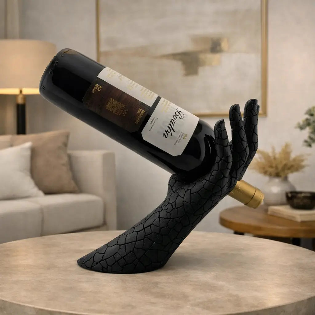 Cracked Hand Wine Holder A&A Wines Ltd