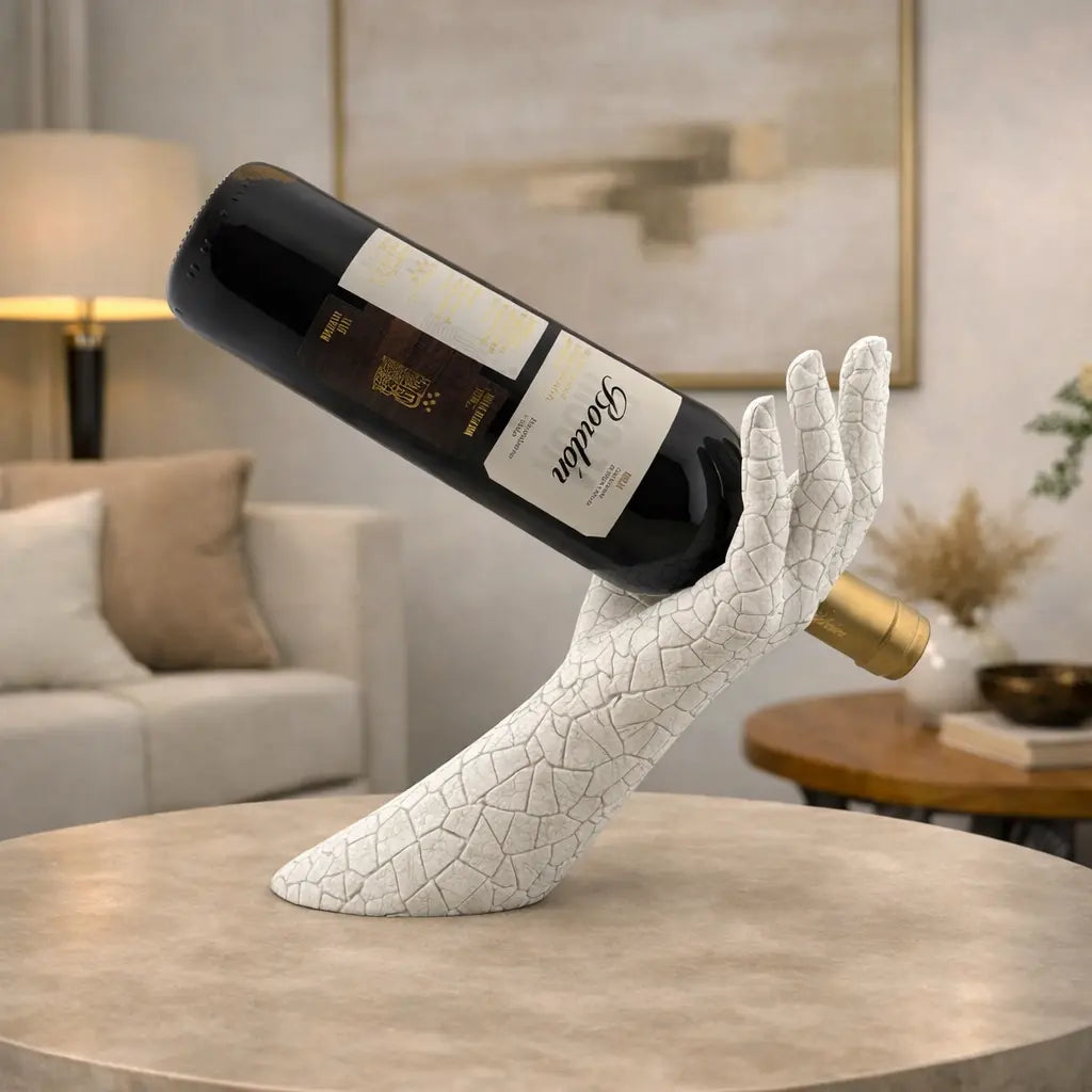 Cracked Hand Wine Holder A&A Wines Ltd