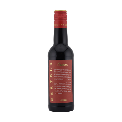 <p>Mahogany in colour. Full bodied and intense nose, semi-sweet to the palate with a vigorous strong sweetish finish. Nutty.</p> 