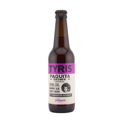 Tyris Craft Paquita Brown Bitter Ale 5.5% 330ml x 24
