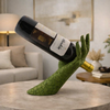 Cracked Hand Wine Holder
