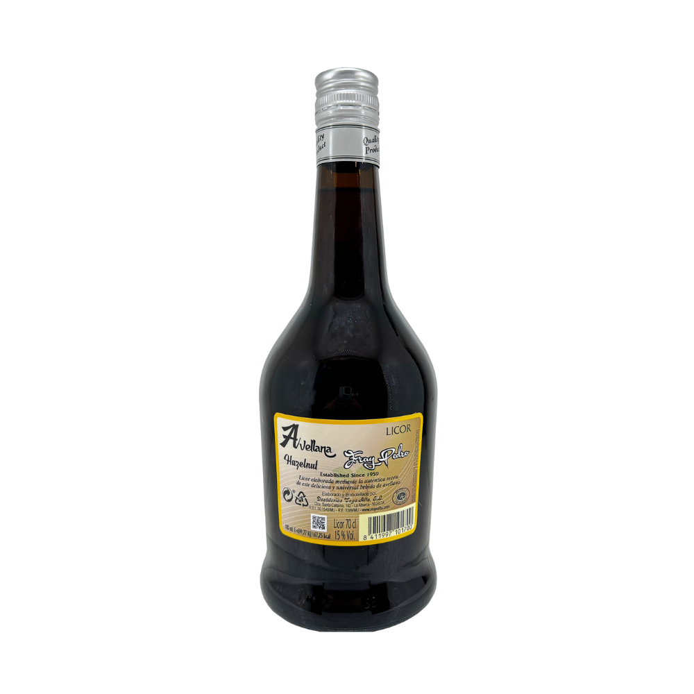 Avellana Licor Fray Pedro 15% 70 CL