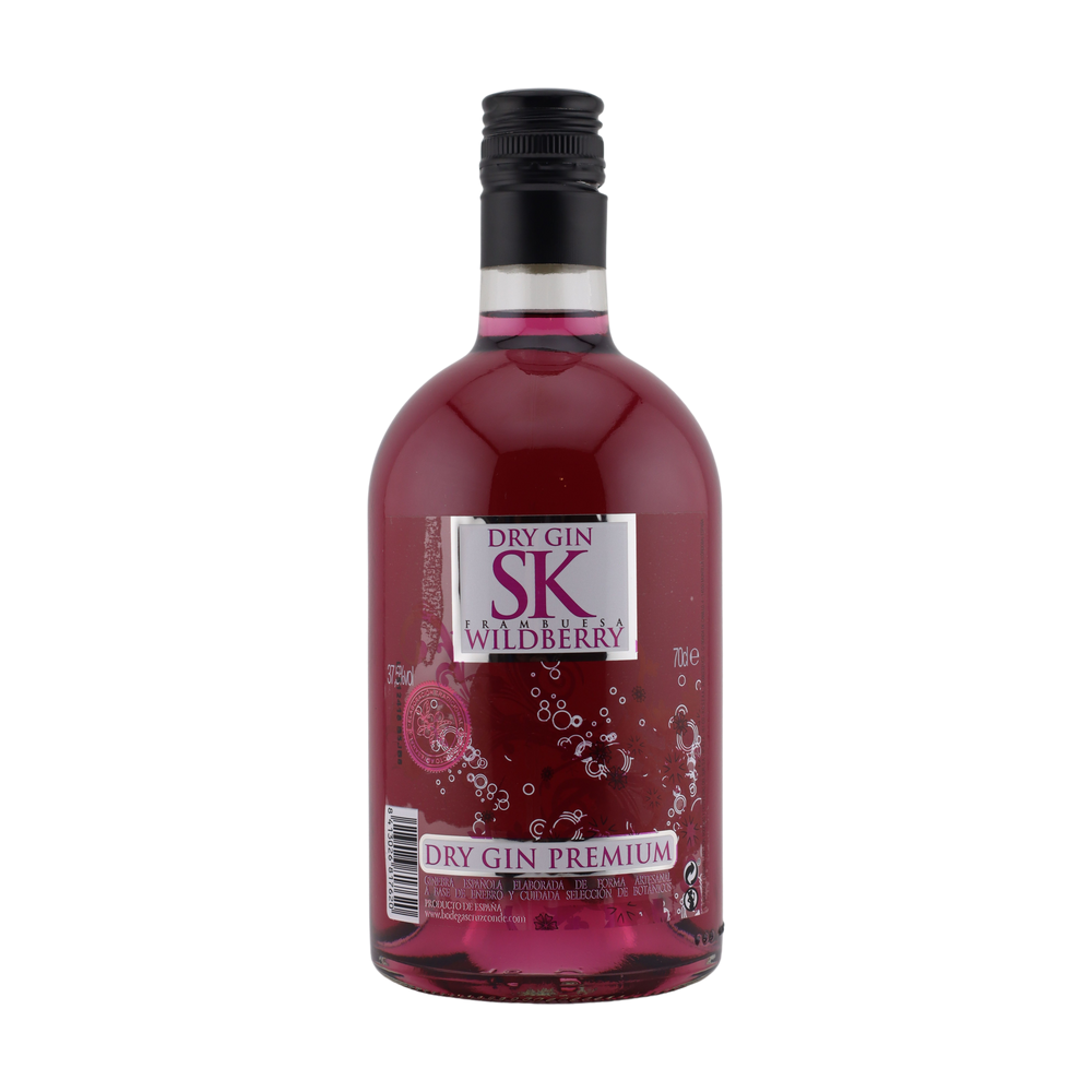 SK Premium Wild Raspberry Gin 37.5% 70cl