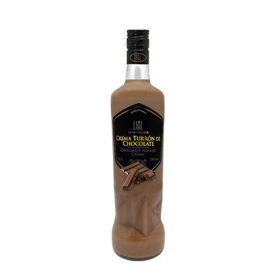 LIAL Licor Crema Turron de Chocolate/Chocolate Nougat Cream 15% 70cl