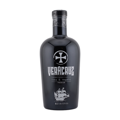 Gin Veracruz Limão e Alcaçuz Premium 40% 