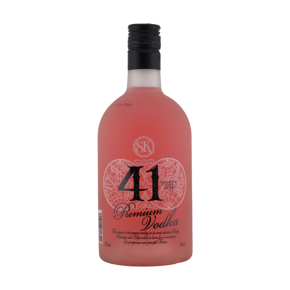 41 Premium Pink Vodka 37.5% 70cl