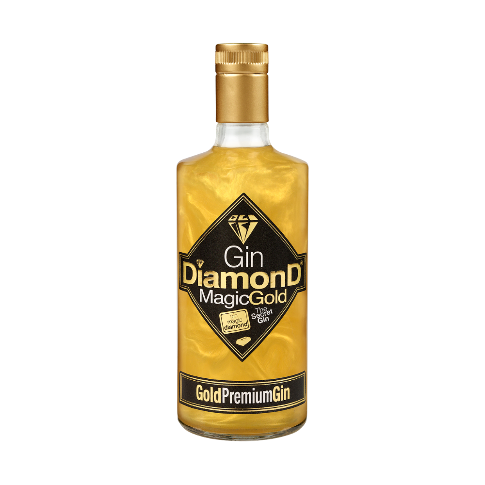 Gin Diamond Gold premium Gin 37.5%  70cl