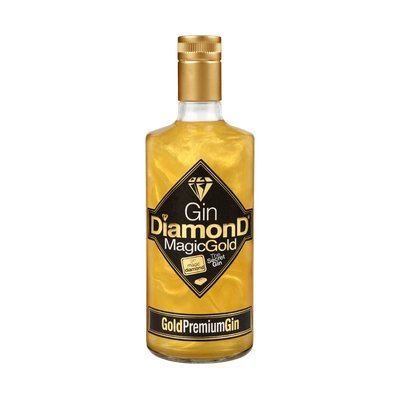 Gin Diamond Gold premium Gin 37.5%  70cl