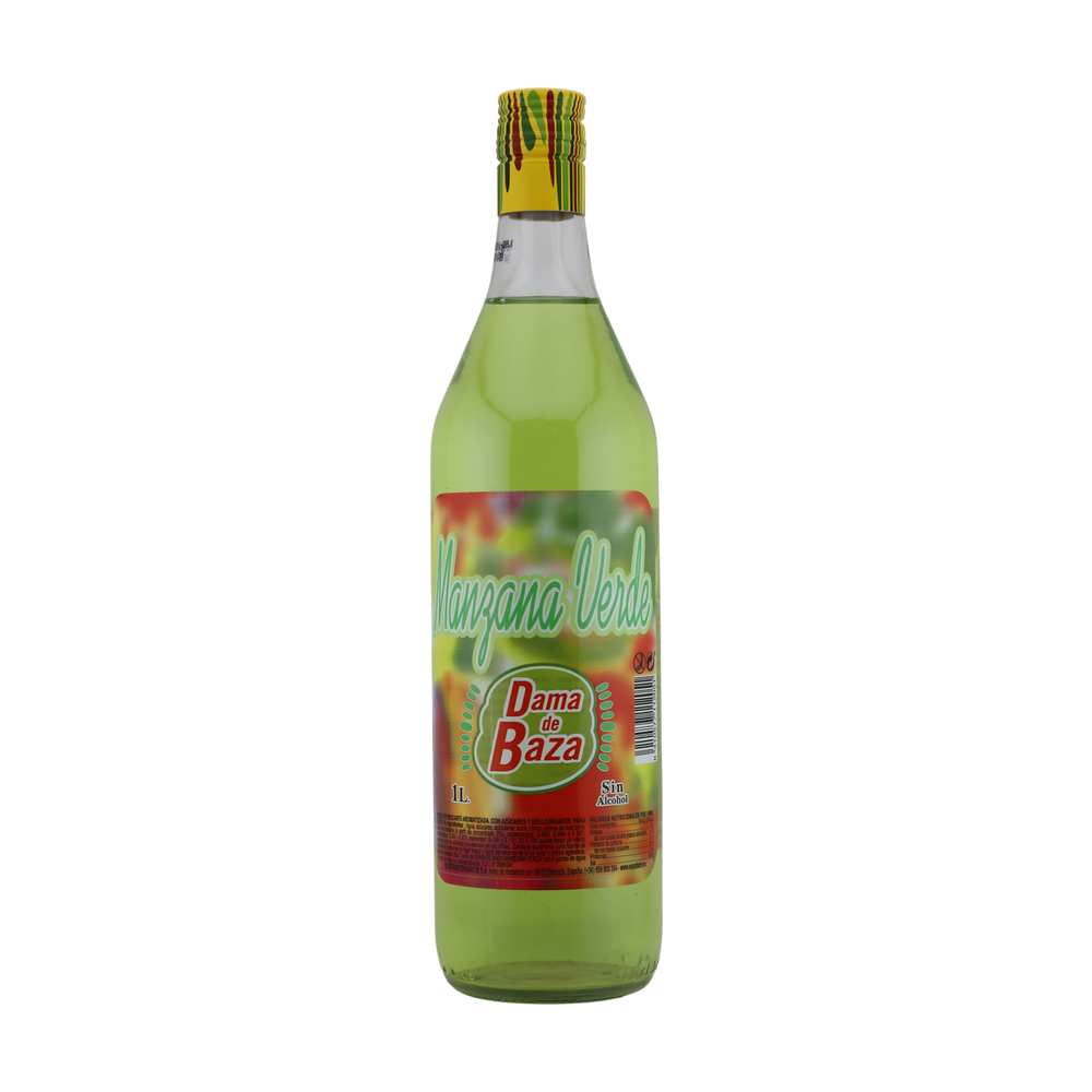 Sirope de manzana verde