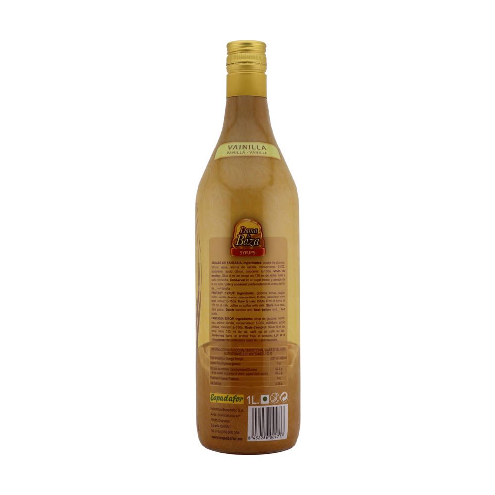 Jarabe de vainilla