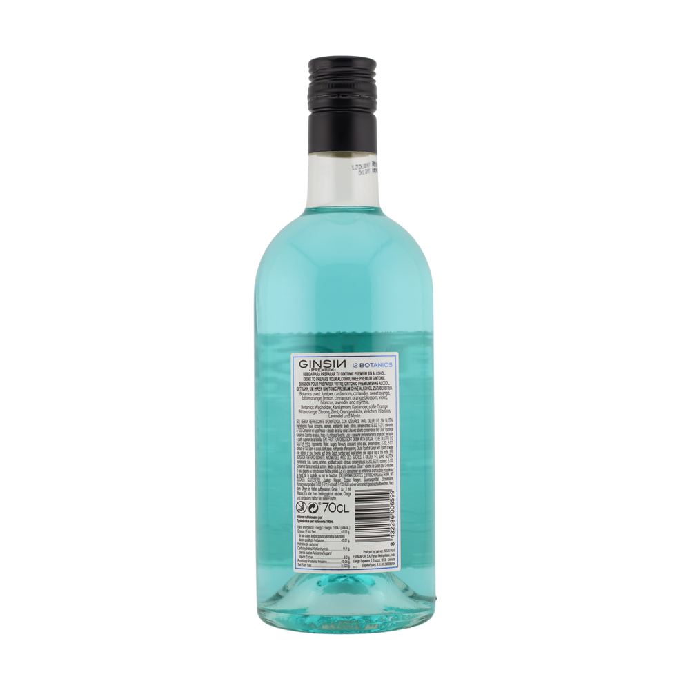 Ginsin 12 Botánicos 0% 70cl 