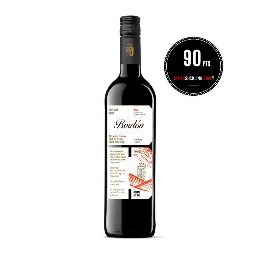 Bordón Tinto Joven - Tapón De Rosca 