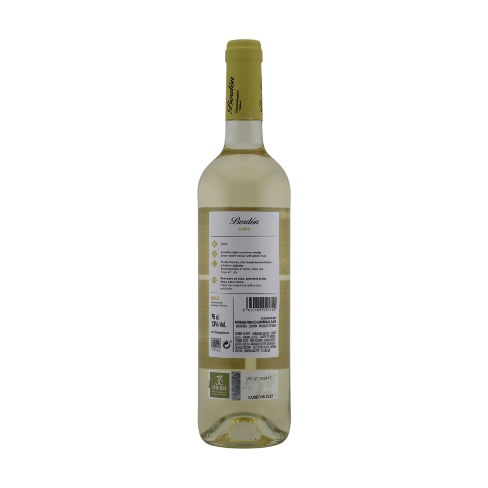 Bordon Blanco Seco - Screw Cap