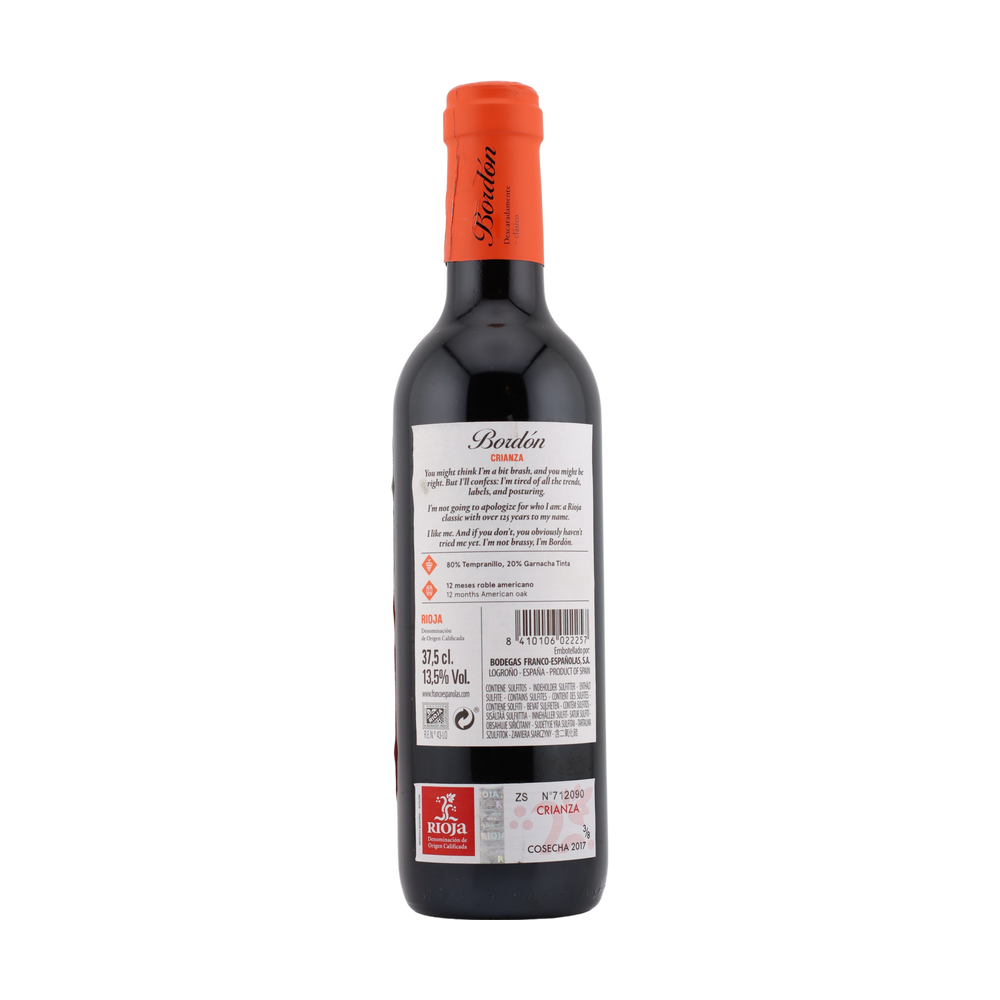 Mitades de Bordón Crianza 