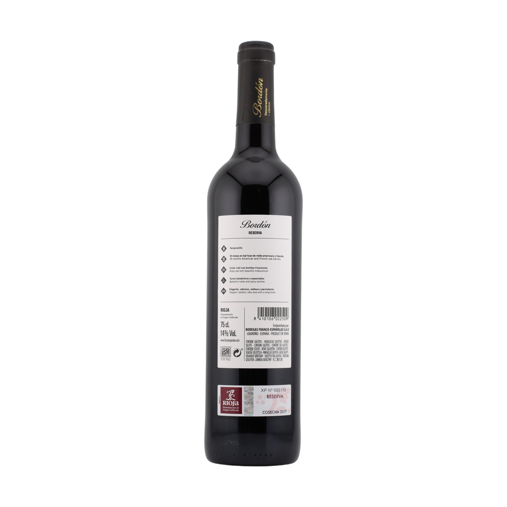 Rioja Bordón Reserva 