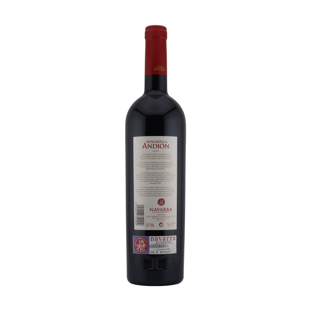 Señorio de Andión 2001 
