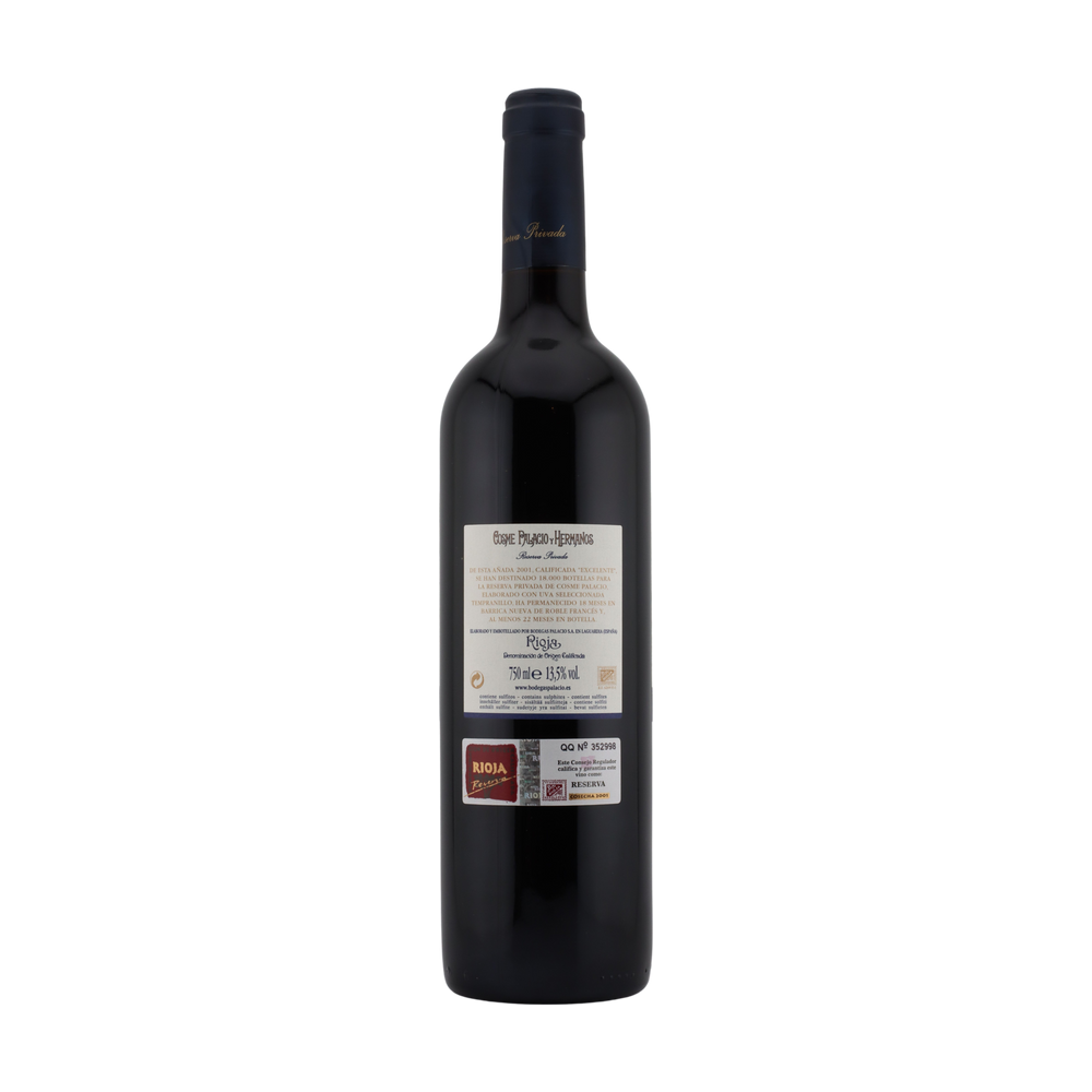Cosme Palacio Reserva Privada 2001 