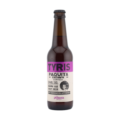 Tyris Craft Paquita Brown Bitter Ale 5.5% 330ml x 12