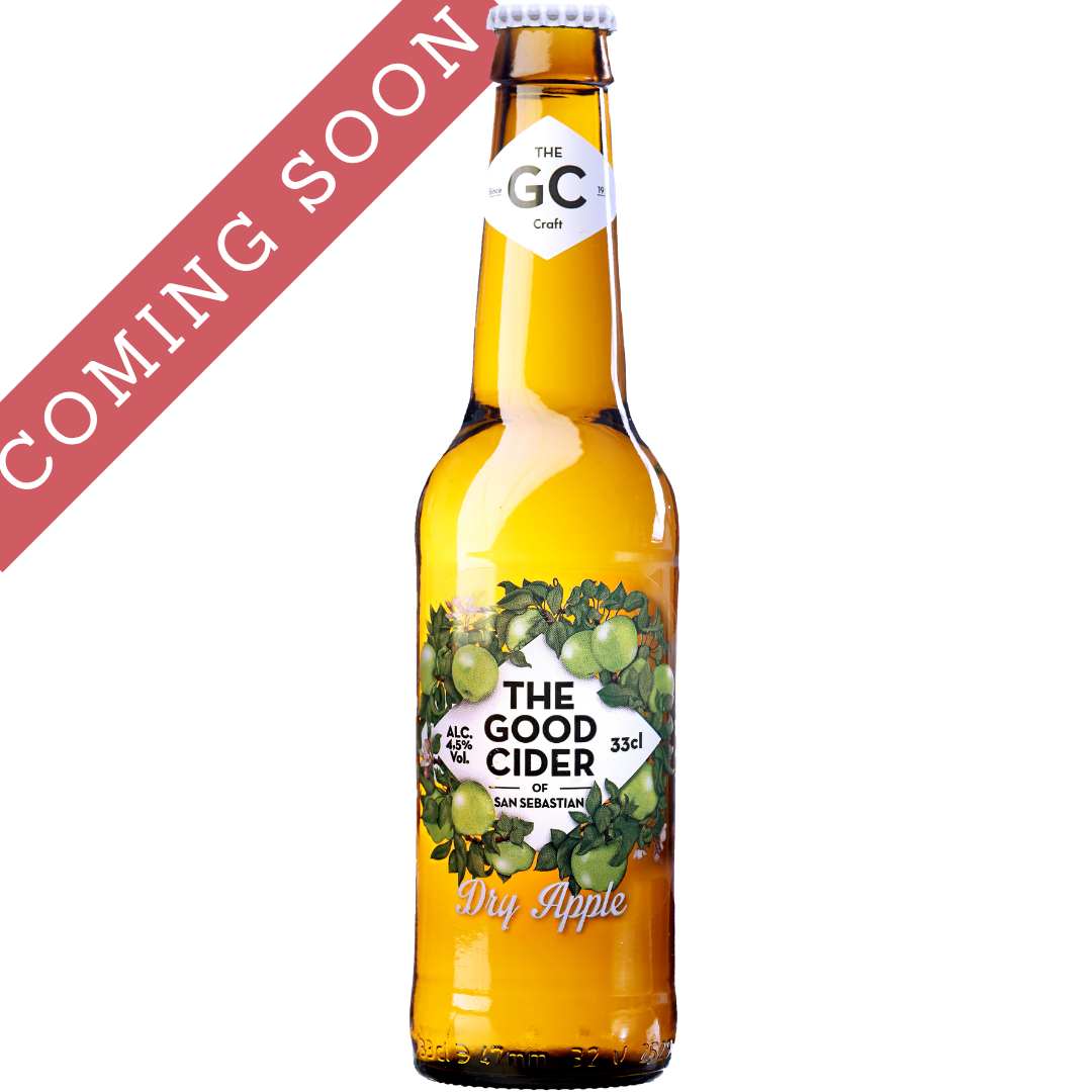 The Good Cider of San Sebastian Dry Apple 4.0% 330ml x 24