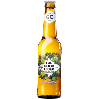 The Good Cider of San Sebastian Dry Apple 4.5% 330ml x 24