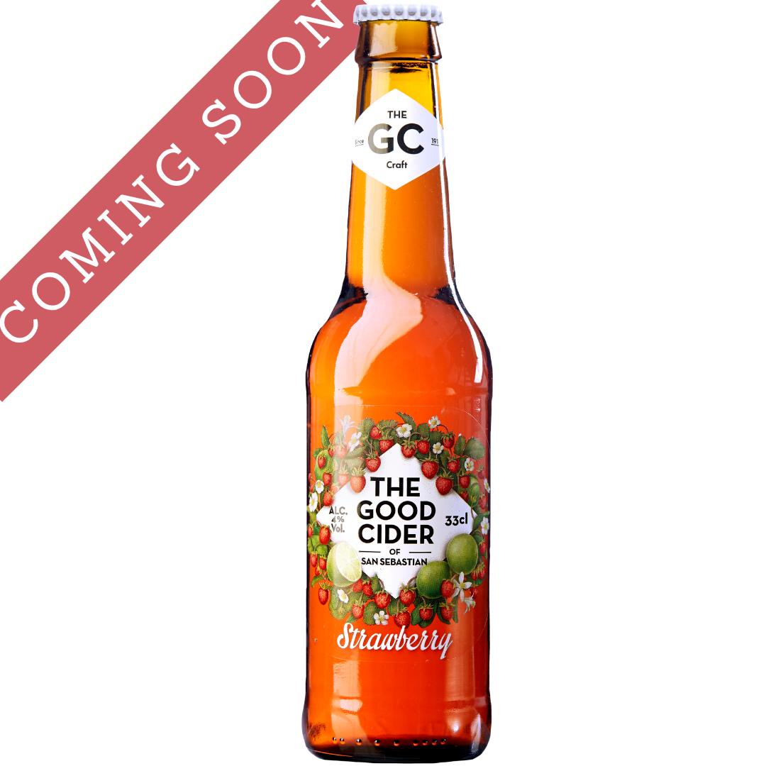 The Good Cider of San Sebastian Strawberry 4.5% 330ml x 24