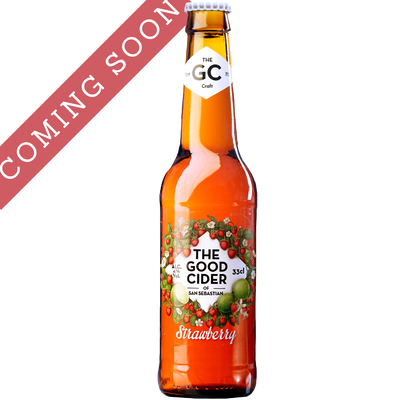 The Good Cider of San Sebastian Strawberry 4.0% 330ml x 24