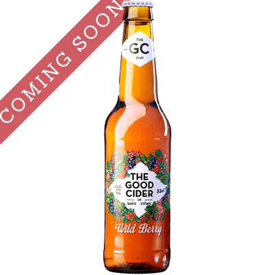 The Good Cider of San Sebastian Wildberry 4.0% 330ml x 24