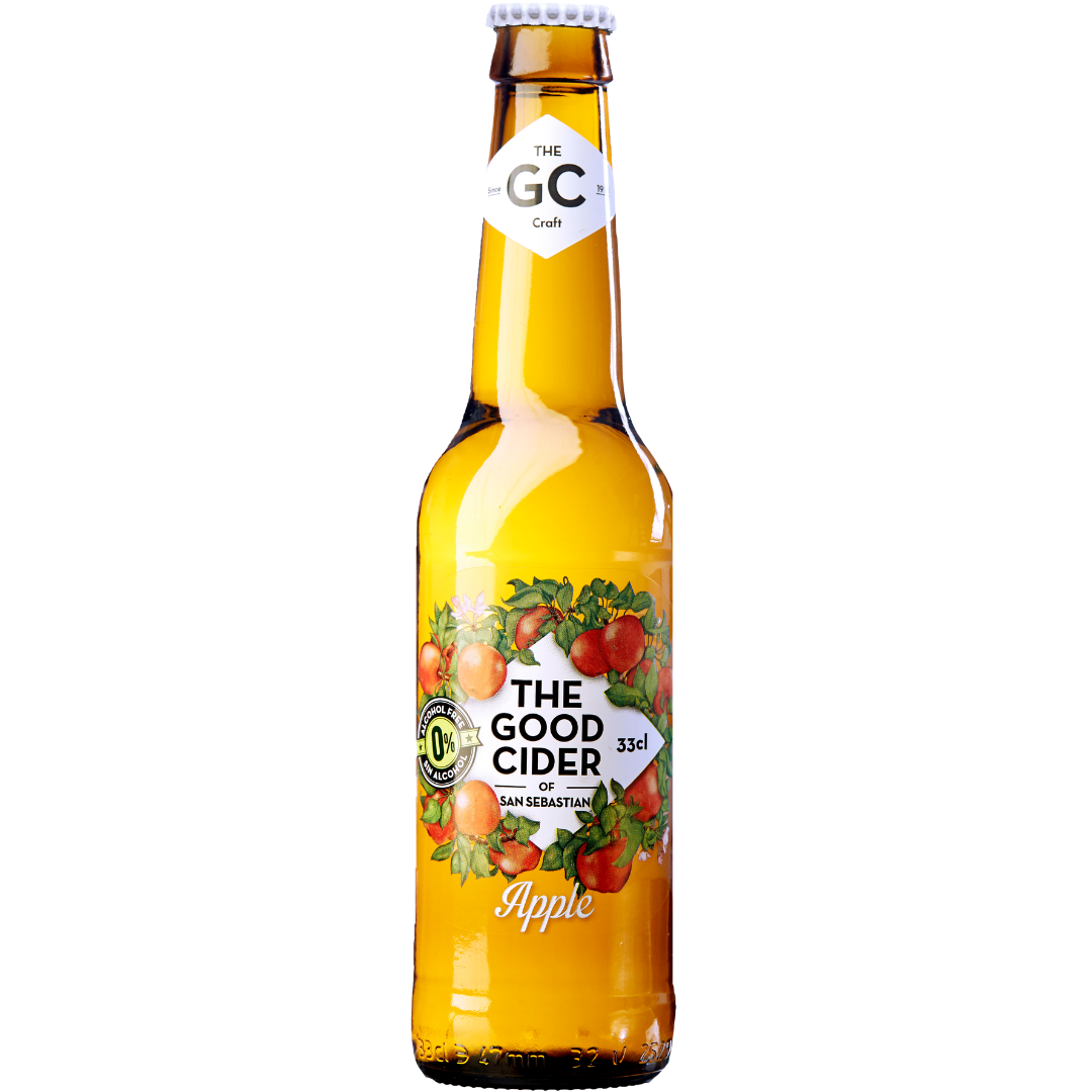 The Good Cider of San Sebastian Alc. Free 0.0% 330ml x 24