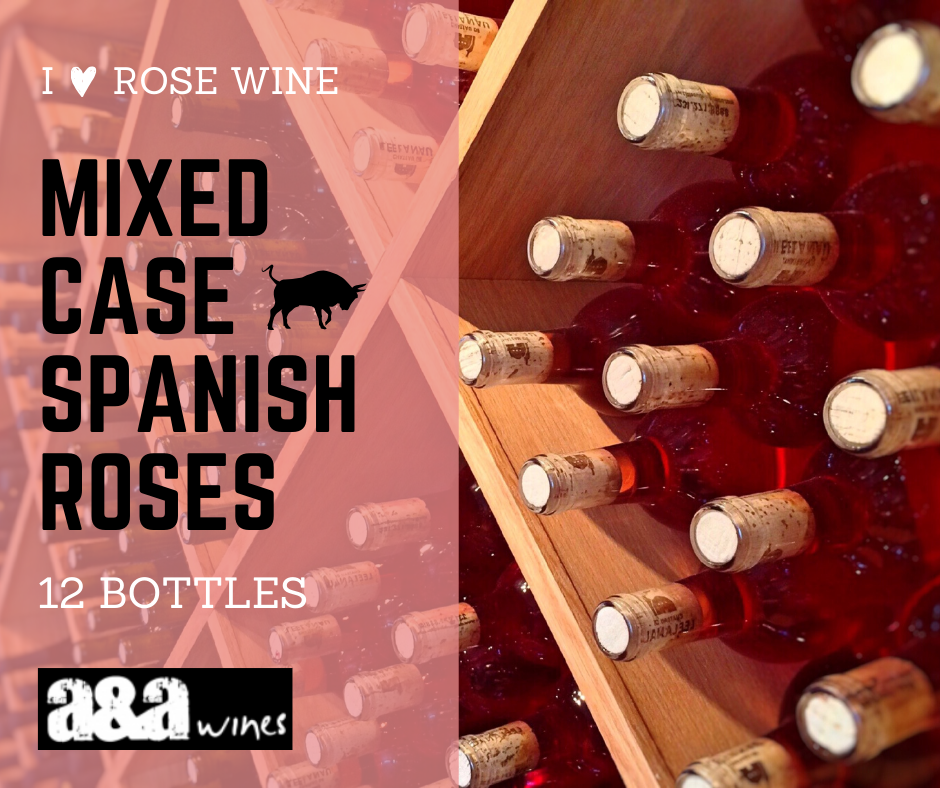 Caja Mixta de Vinos Rosados ​​Españoles (12 Botellas) 