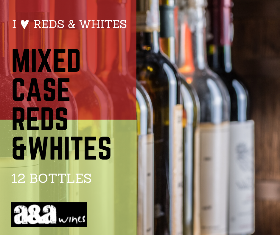 Mixed Case Red & White Wines (12 Bottles)