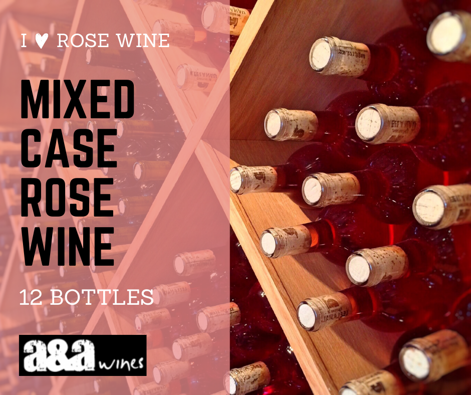 Mixed Case Rose Wines (12 Bottles) A&A Wines Ltd.