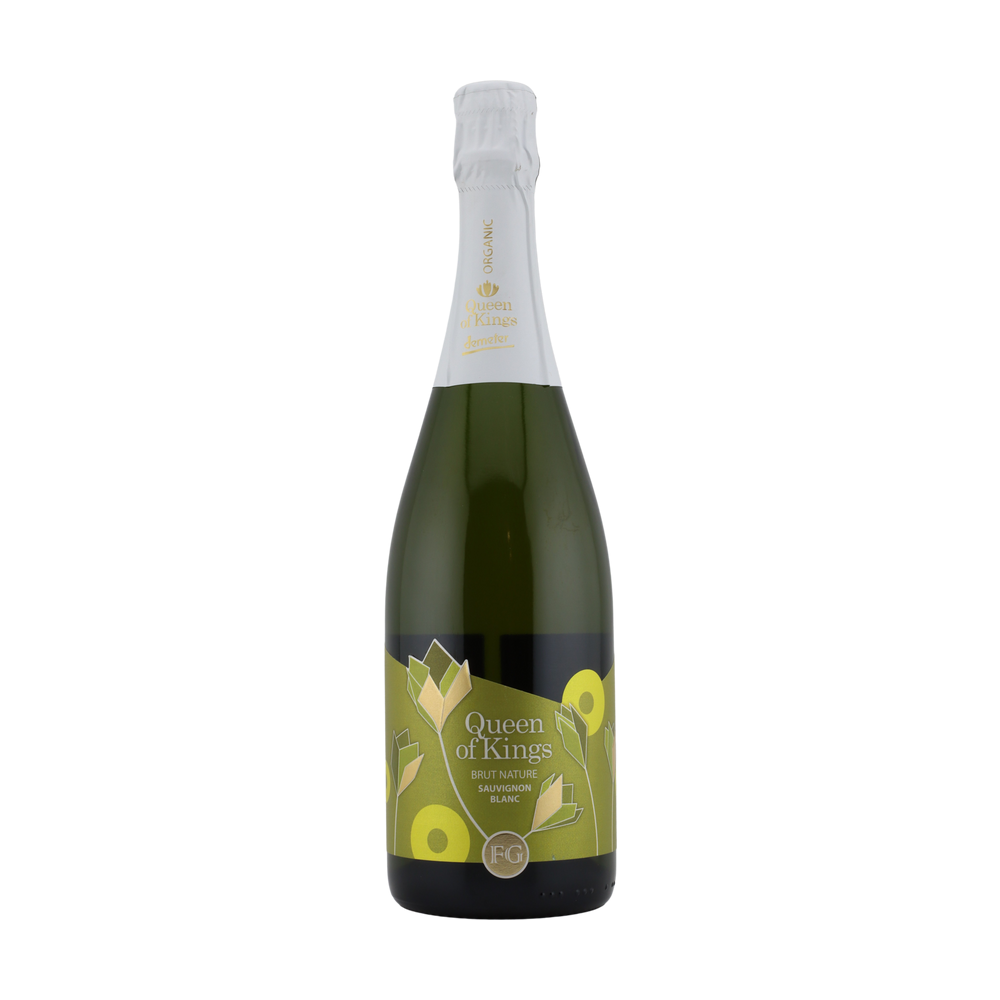 Queen of Kings Sauvignon Blanc Organic Espumoso Brut Nature