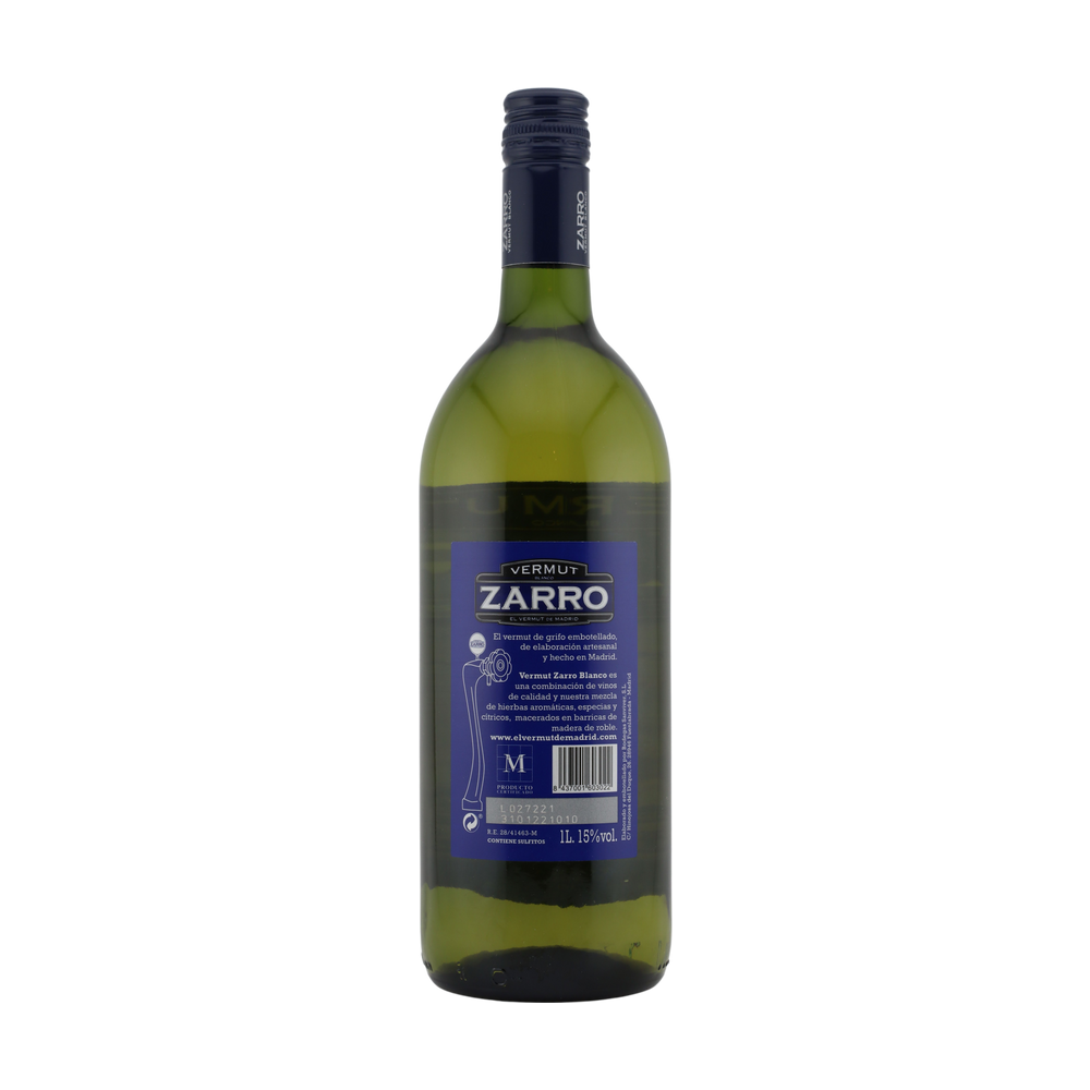 Vermut Zarro Blanco 1 Litre 15% vol.