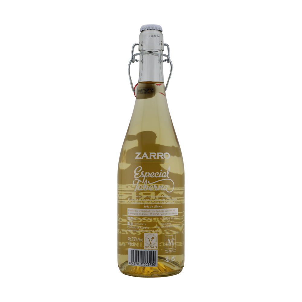 Zarro Vermouth Especial Taberna Blanco 75cl 15% vol.